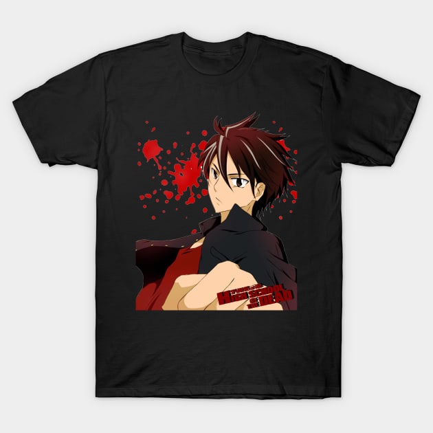 takashi Komuro T-Shirt by Sparkledoom